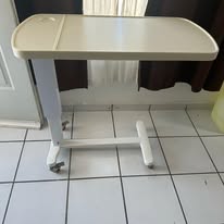 Detalle de cama hospitalaria